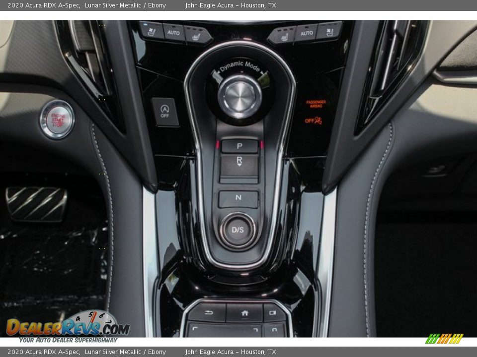 2020 Acura RDX A-Spec Lunar Silver Metallic / Ebony Photo #30
