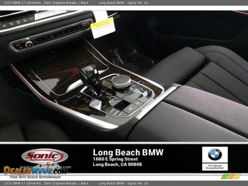 2020 BMW X7 xDrive40i Dark Graphite Metallic / Black Photo #6
