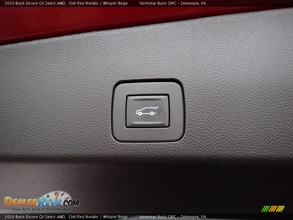 2020 Buick Encore GX Select AWD Chili Red Metallic / Whisper Beige Photo #8