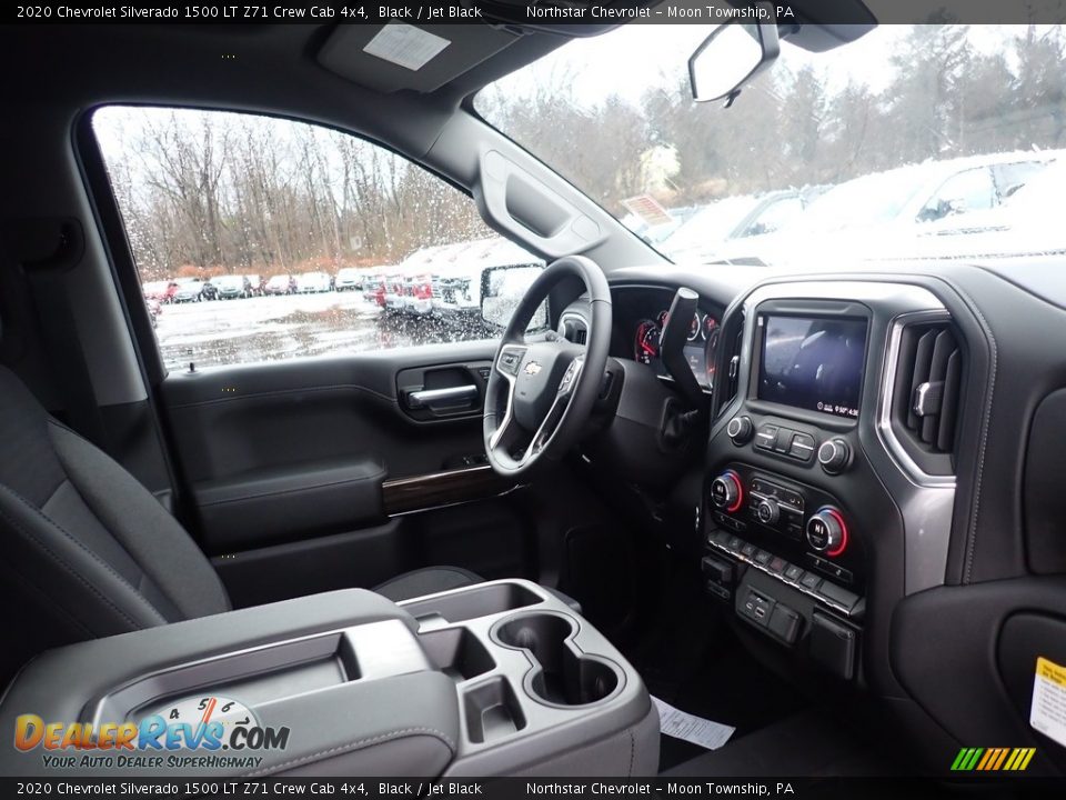 2020 Chevrolet Silverado 1500 LT Z71 Crew Cab 4x4 Black / Jet Black Photo #10