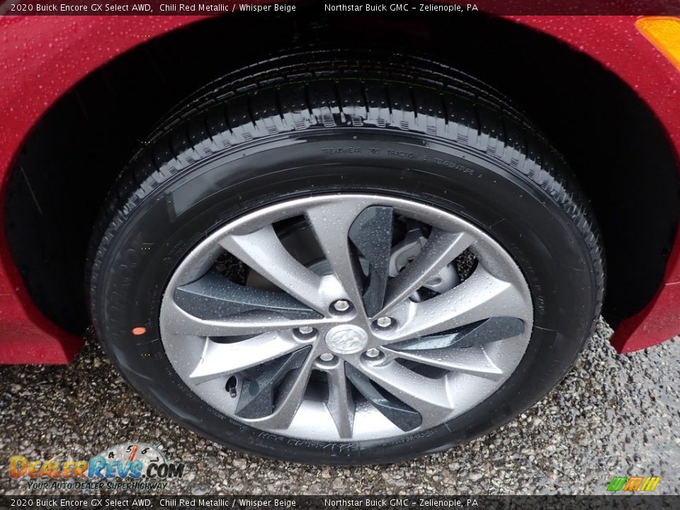 2020 Buick Encore GX Select AWD Chili Red Metallic / Whisper Beige Photo #11