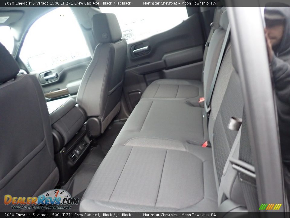 2020 Chevrolet Silverado 1500 LT Z71 Crew Cab 4x4 Black / Jet Black Photo #12
