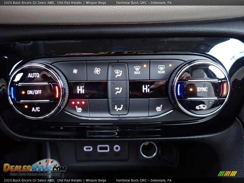 Controls of 2020 Buick Encore GX Select AWD Photo #19