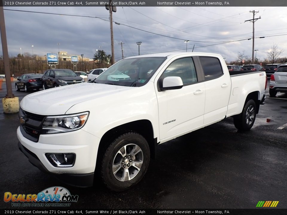 2019 Chevrolet Colorado Z71 Crew Cab 4x4 Summit White / Jet Black/Dark Ash Photo #1