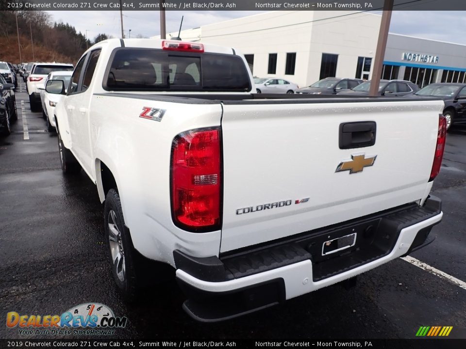 2019 Chevrolet Colorado Z71 Crew Cab 4x4 Summit White / Jet Black/Dark Ash Photo #3