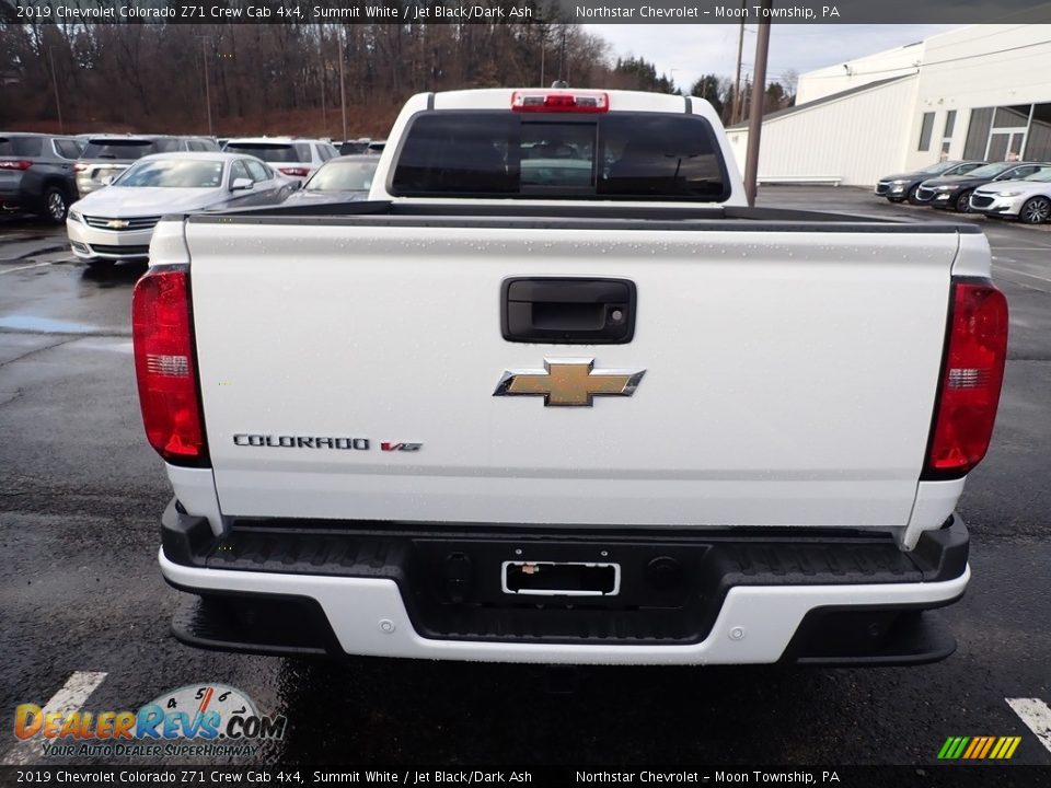 2019 Chevrolet Colorado Z71 Crew Cab 4x4 Summit White / Jet Black/Dark Ash Photo #4