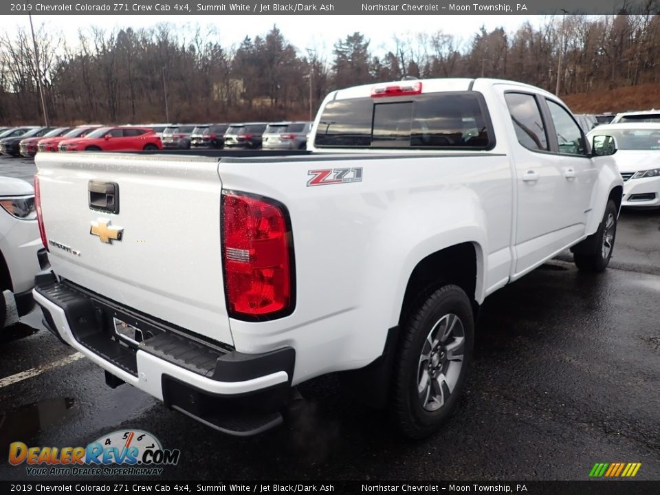 2019 Chevrolet Colorado Z71 Crew Cab 4x4 Summit White / Jet Black/Dark Ash Photo #5