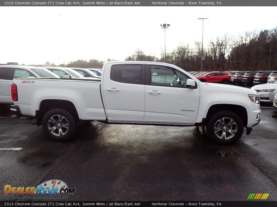 2019 Chevrolet Colorado Z71 Crew Cab 4x4 Summit White / Jet Black/Dark Ash Photo #6