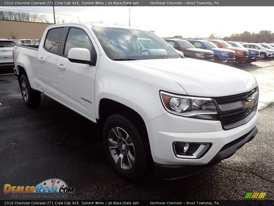 2019 Chevrolet Colorado Z71 Crew Cab 4x4 Summit White / Jet Black/Dark Ash Photo #7