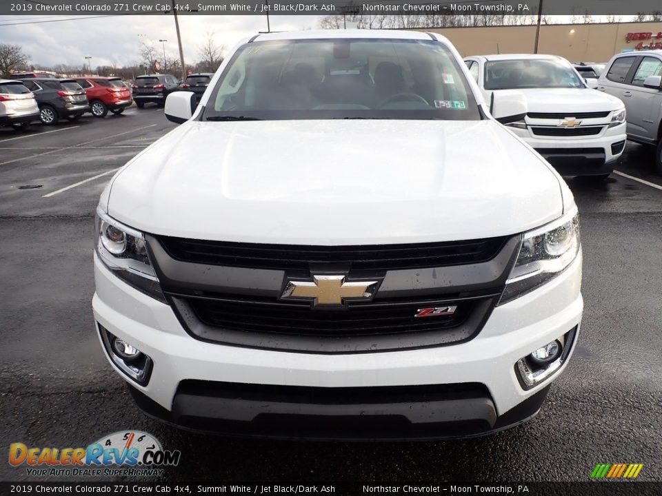 2019 Chevrolet Colorado Z71 Crew Cab 4x4 Summit White / Jet Black/Dark Ash Photo #8