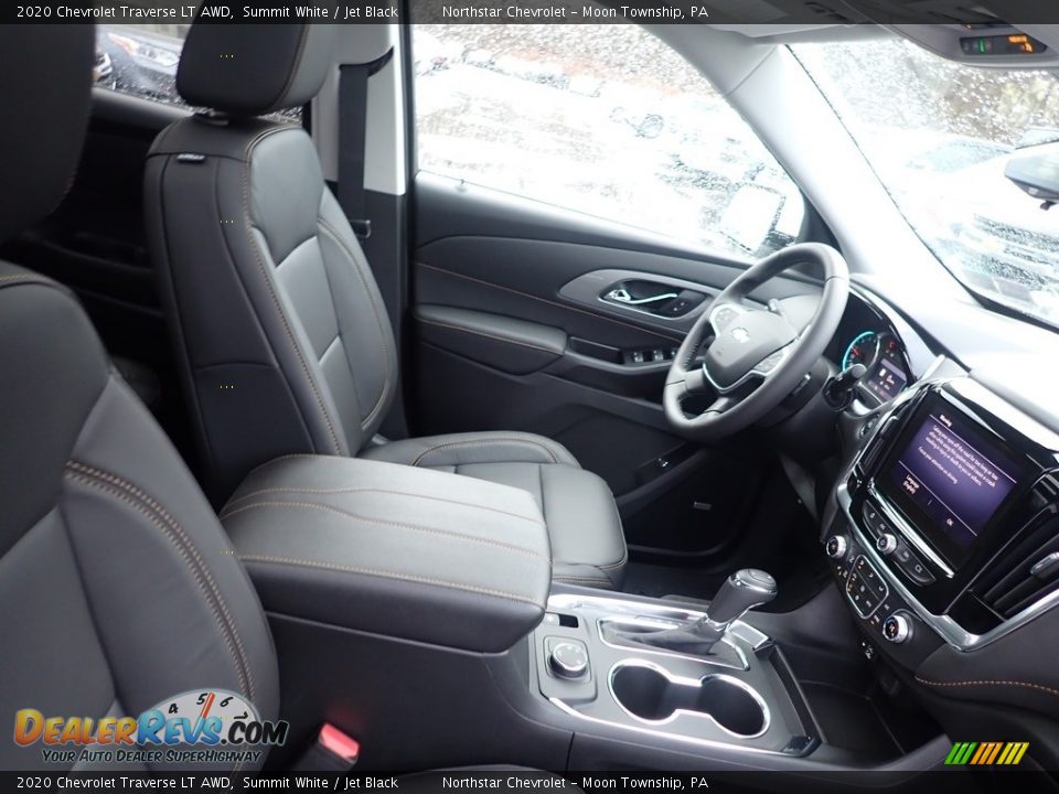 2020 Chevrolet Traverse LT AWD Summit White / Jet Black Photo #10
