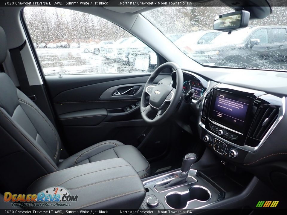 2020 Chevrolet Traverse LT AWD Summit White / Jet Black Photo #11