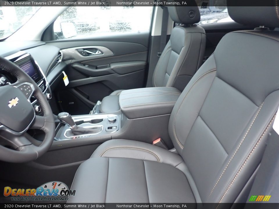 2020 Chevrolet Traverse LT AWD Summit White / Jet Black Photo #14