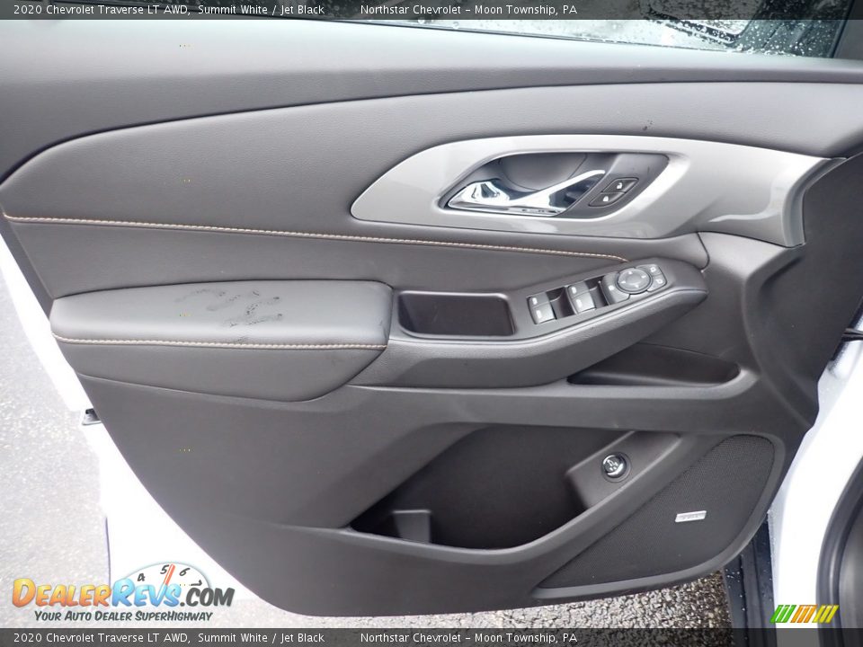 2020 Chevrolet Traverse LT AWD Summit White / Jet Black Photo #15