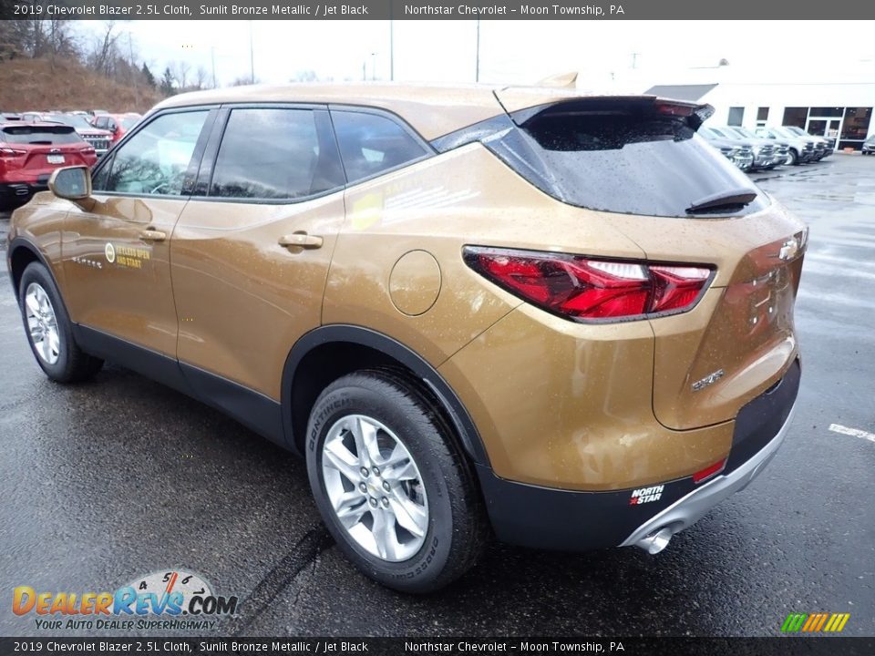 2019 Chevrolet Blazer 2.5L Cloth Sunlit Bronze Metallic / Jet Black Photo #3