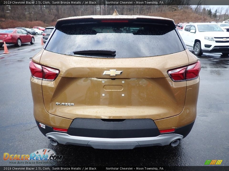 2019 Chevrolet Blazer 2.5L Cloth Sunlit Bronze Metallic / Jet Black Photo #4