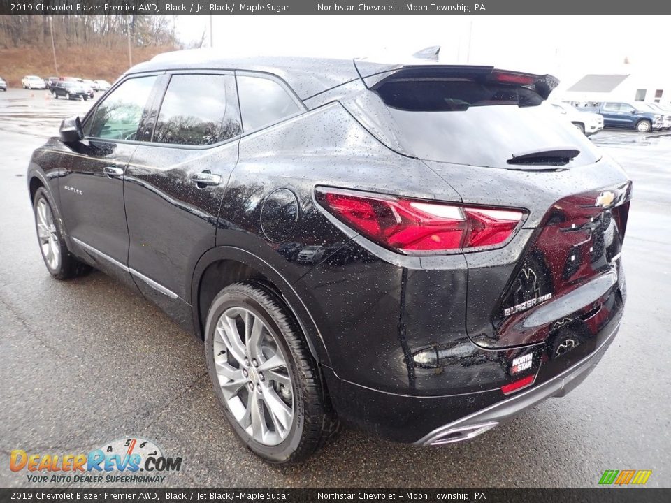 2019 Chevrolet Blazer Premier AWD Black / Jet Black/­Maple Sugar Photo #3