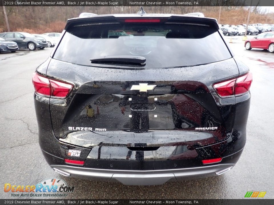 2019 Chevrolet Blazer Premier AWD Black / Jet Black/­Maple Sugar Photo #4