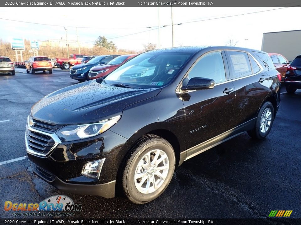 2020 Chevrolet Equinox LT AWD Mosaic Black Metallic / Jet Black Photo #1
