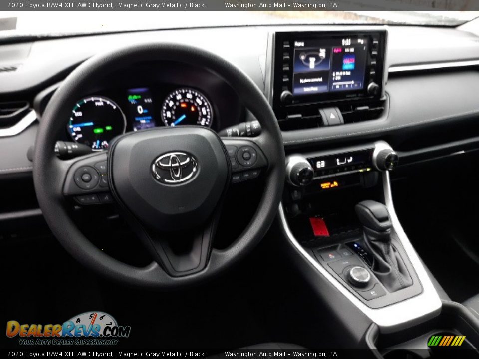 2020 Toyota RAV4 XLE AWD Hybrid Magnetic Gray Metallic / Black Photo #3
