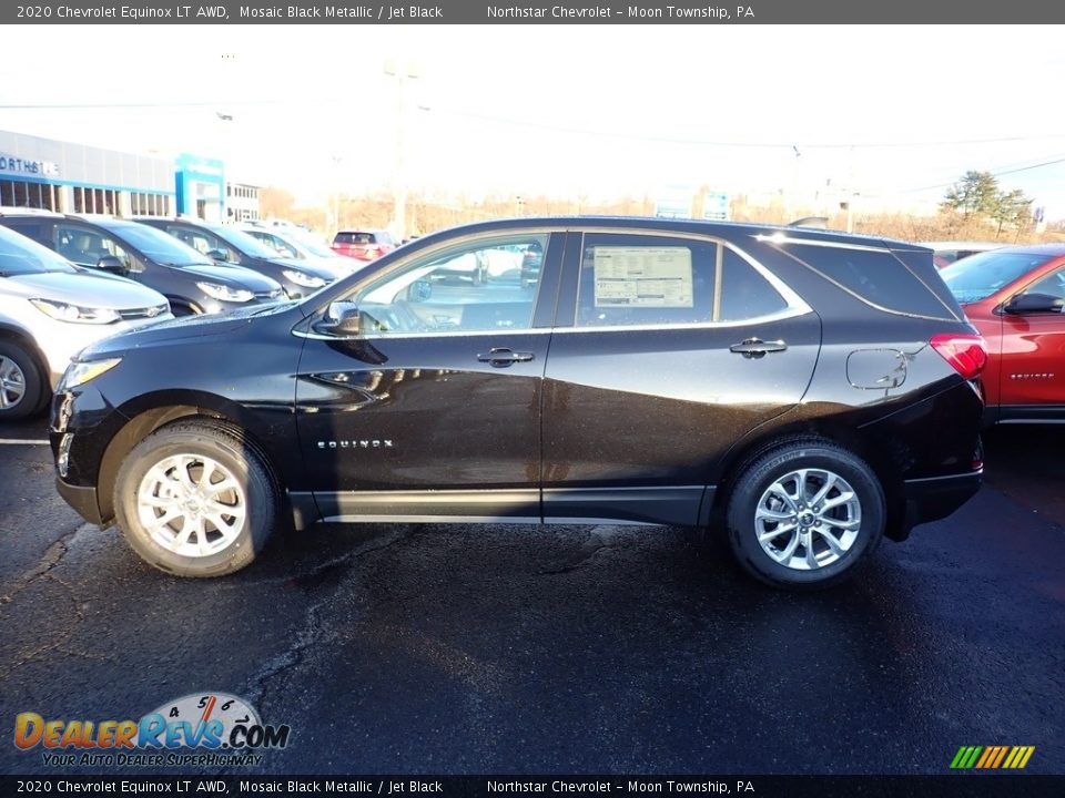 2020 Chevrolet Equinox LT AWD Mosaic Black Metallic / Jet Black Photo #2