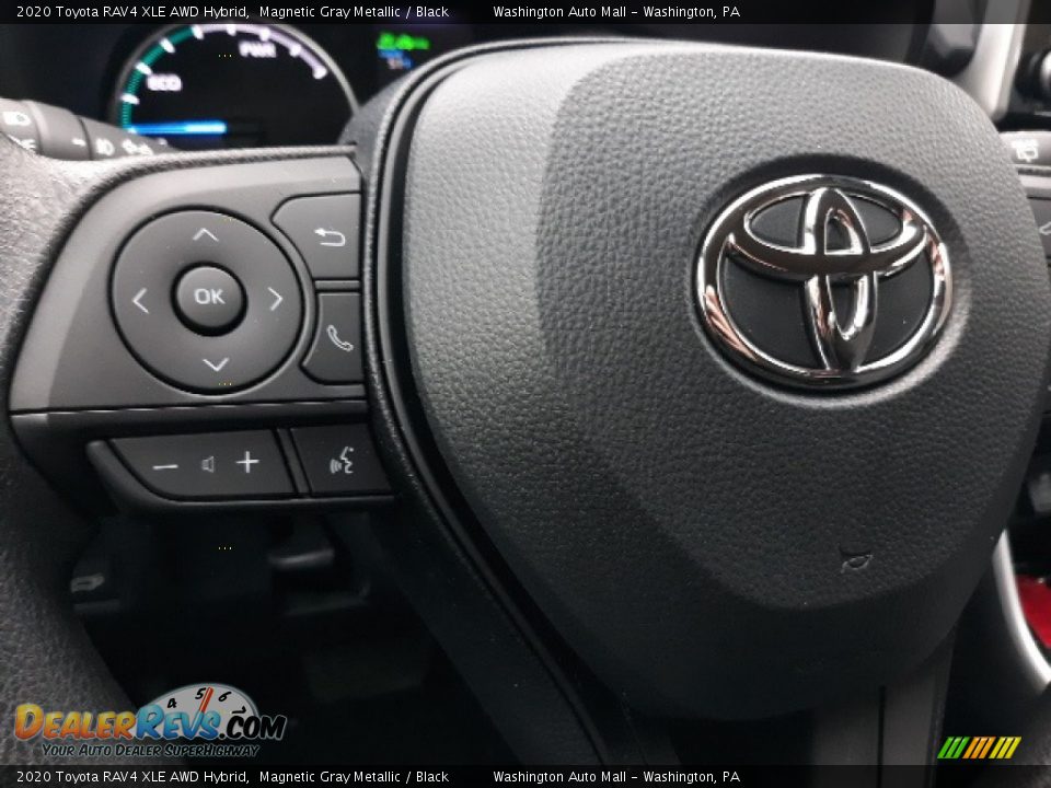 2020 Toyota RAV4 XLE AWD Hybrid Magnetic Gray Metallic / Black Photo #5