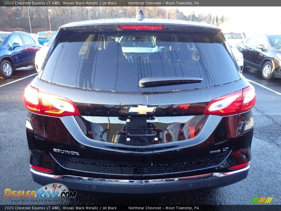 2020 Chevrolet Equinox LT AWD Mosaic Black Metallic / Jet Black Photo #4