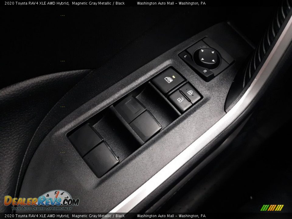 2020 Toyota RAV4 XLE AWD Hybrid Magnetic Gray Metallic / Black Photo #8