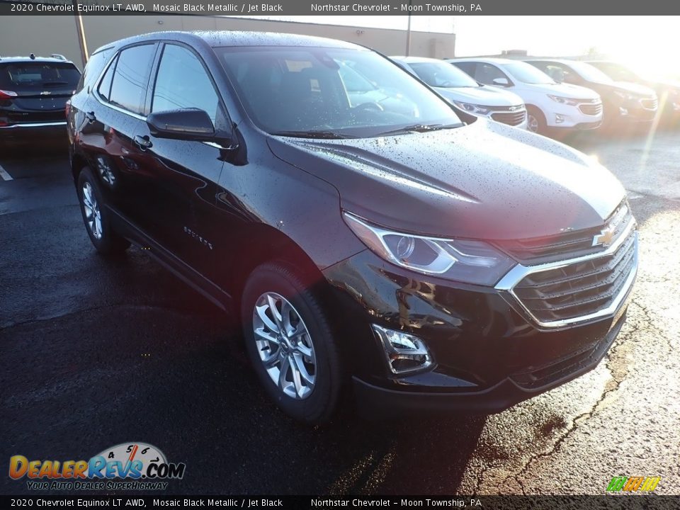 2020 Chevrolet Equinox LT AWD Mosaic Black Metallic / Jet Black Photo #6