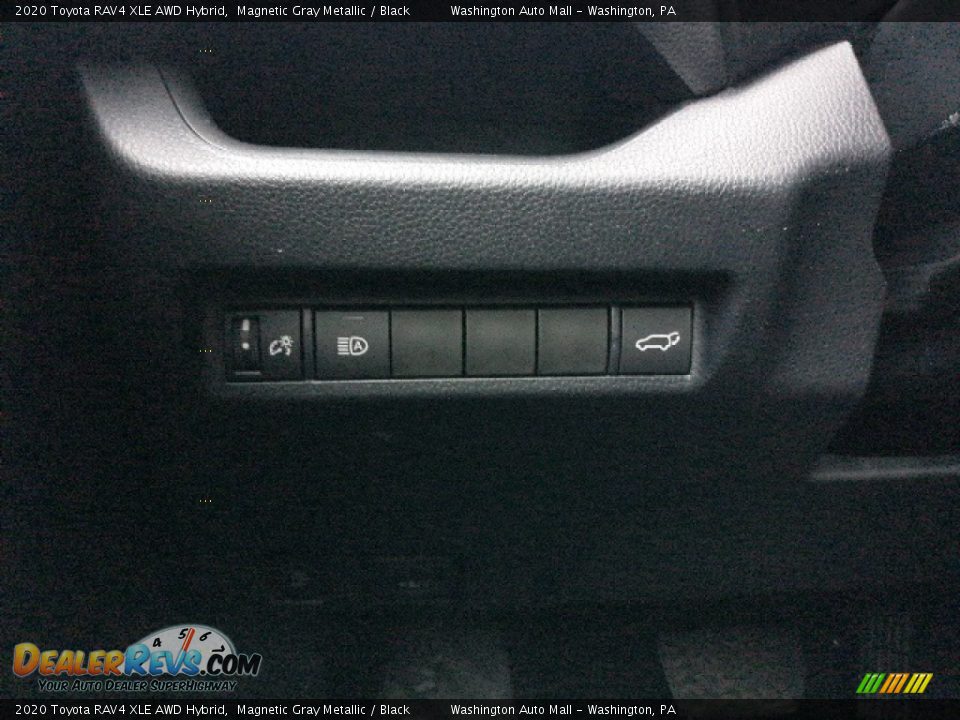 2020 Toyota RAV4 XLE AWD Hybrid Magnetic Gray Metallic / Black Photo #9