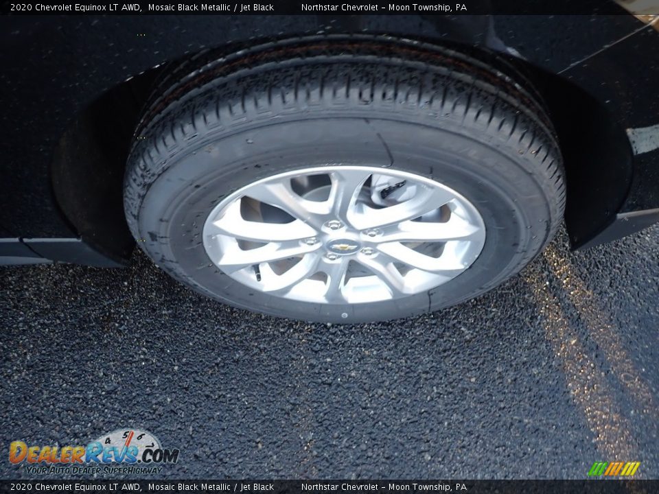 2020 Chevrolet Equinox LT AWD Mosaic Black Metallic / Jet Black Photo #7