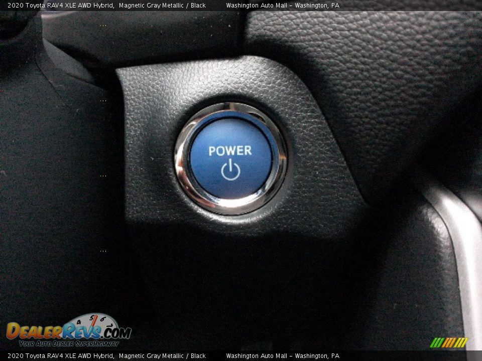 2020 Toyota RAV4 XLE AWD Hybrid Magnetic Gray Metallic / Black Photo #10