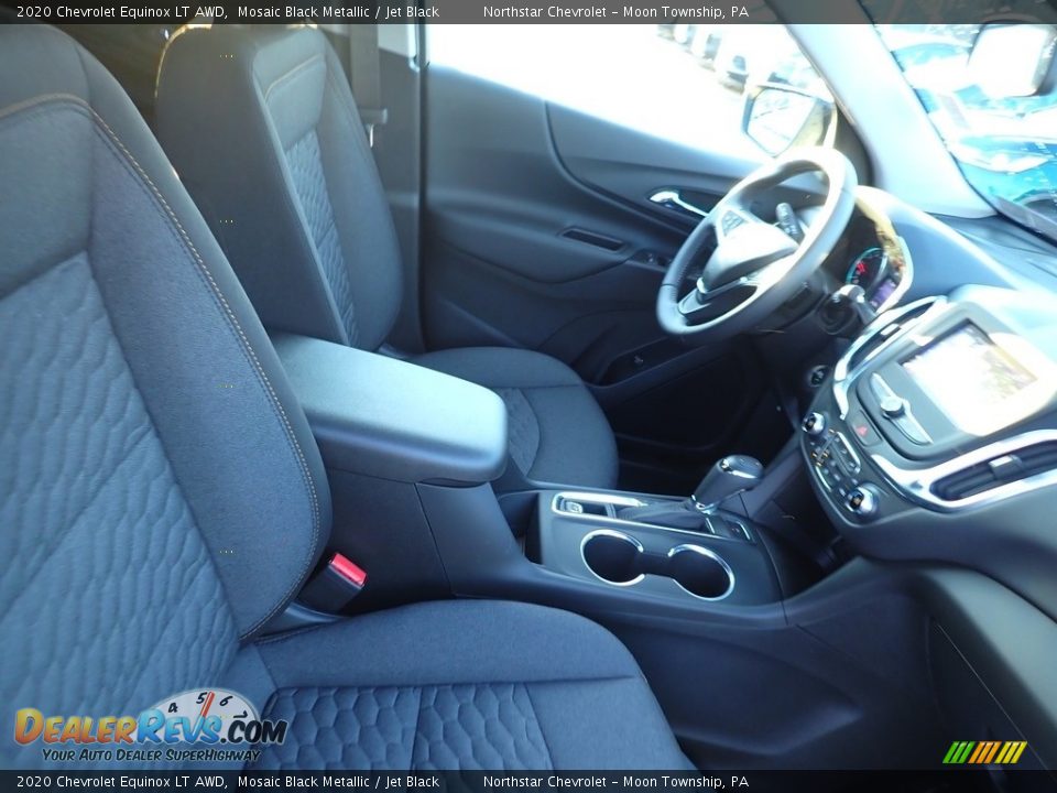 2020 Chevrolet Equinox LT AWD Mosaic Black Metallic / Jet Black Photo #8