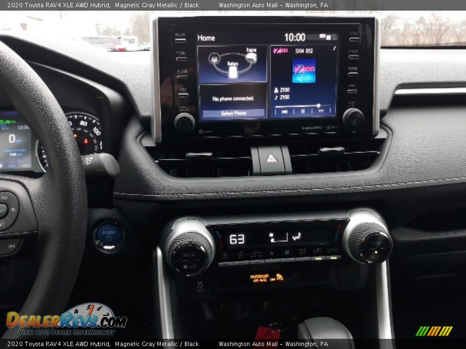2020 Toyota RAV4 XLE AWD Hybrid Magnetic Gray Metallic / Black Photo #11