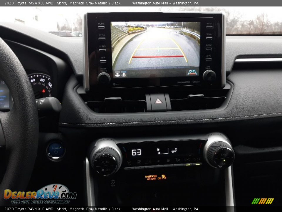 2020 Toyota RAV4 XLE AWD Hybrid Magnetic Gray Metallic / Black Photo #12