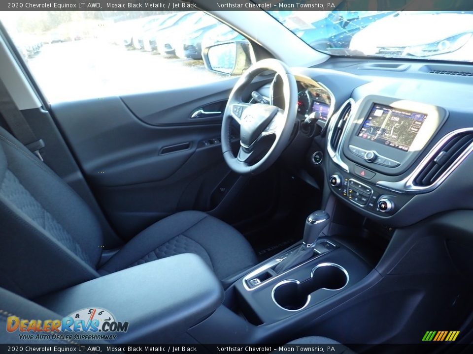 2020 Chevrolet Equinox LT AWD Mosaic Black Metallic / Jet Black Photo #9