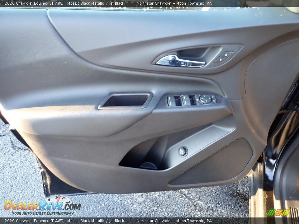 2020 Chevrolet Equinox LT AWD Mosaic Black Metallic / Jet Black Photo #11