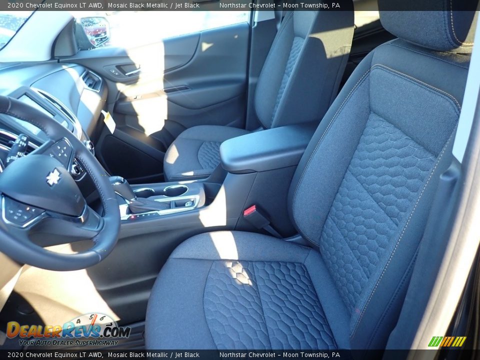 2020 Chevrolet Equinox LT AWD Mosaic Black Metallic / Jet Black Photo #12
