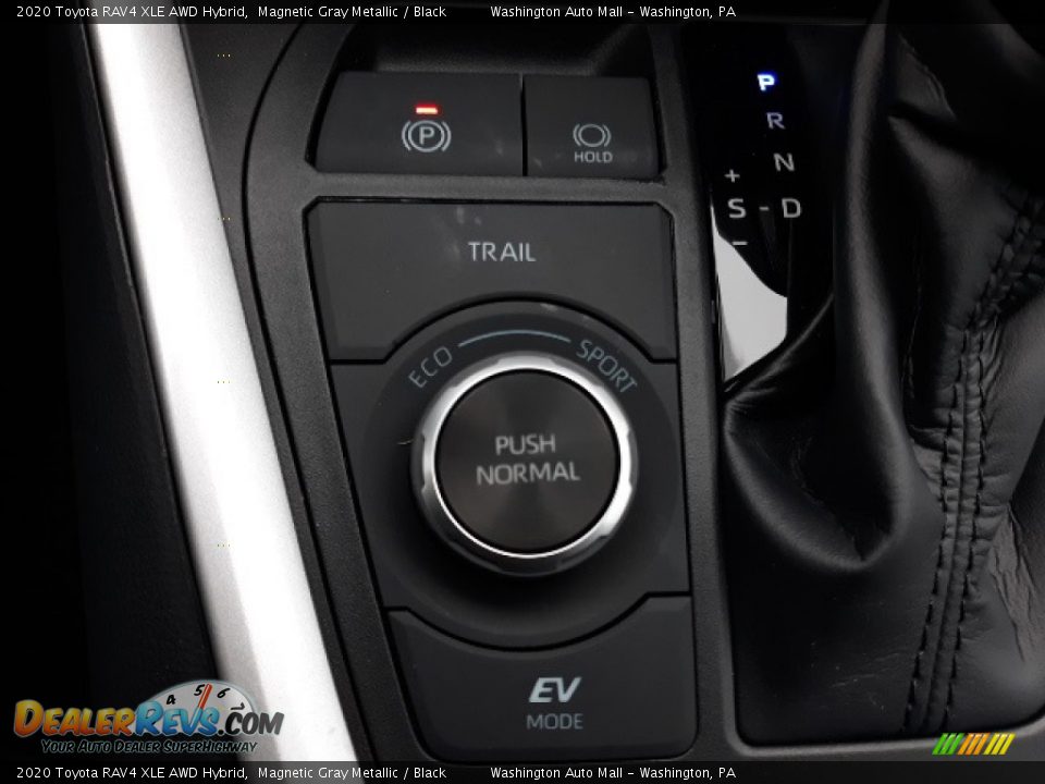 2020 Toyota RAV4 XLE AWD Hybrid Magnetic Gray Metallic / Black Photo #16