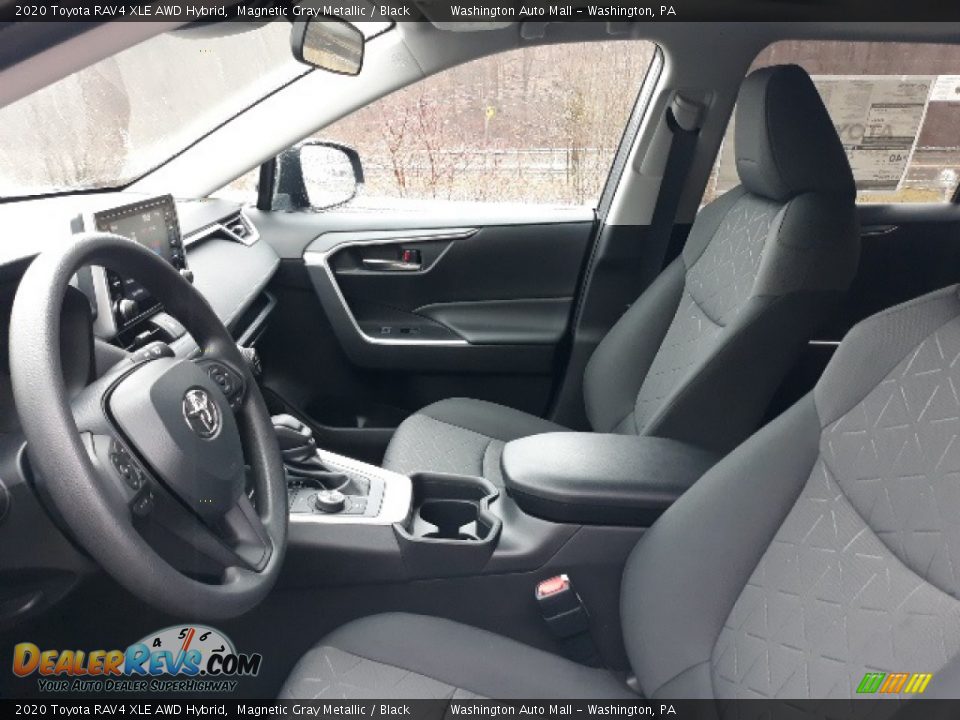 2020 Toyota RAV4 XLE AWD Hybrid Magnetic Gray Metallic / Black Photo #21