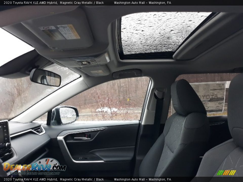 2020 Toyota RAV4 XLE AWD Hybrid Magnetic Gray Metallic / Black Photo #23