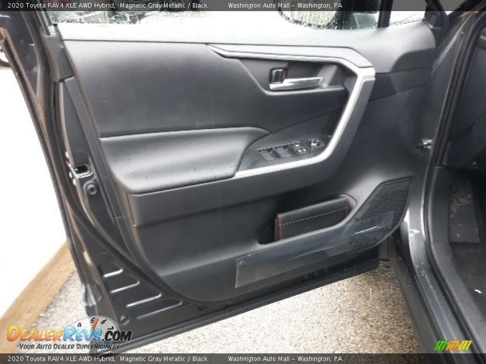 2020 Toyota RAV4 XLE AWD Hybrid Magnetic Gray Metallic / Black Photo #25