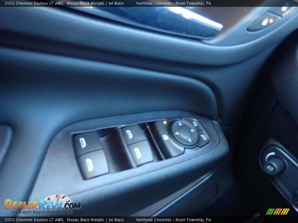 2020 Chevrolet Equinox LT AWD Mosaic Black Metallic / Jet Black Photo #20