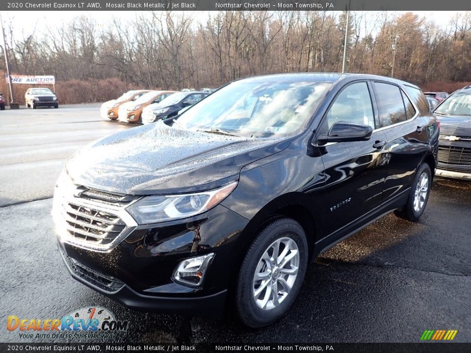 2020 Chevrolet Equinox LT AWD Mosaic Black Metallic / Jet Black Photo #1