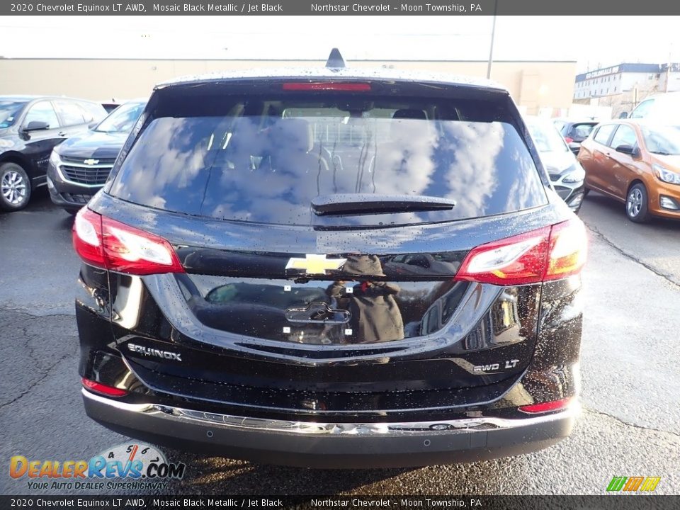 2020 Chevrolet Equinox LT AWD Mosaic Black Metallic / Jet Black Photo #3