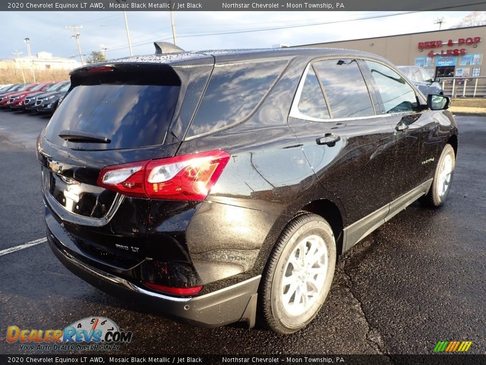 2020 Chevrolet Equinox LT AWD Mosaic Black Metallic / Jet Black Photo #4