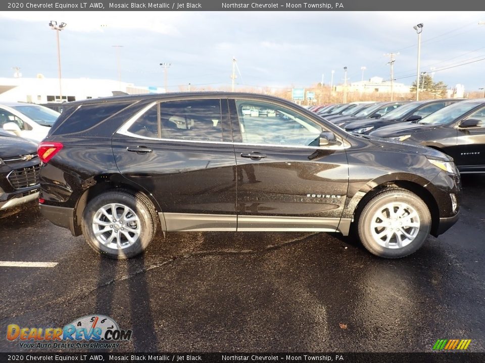 2020 Chevrolet Equinox LT AWD Mosaic Black Metallic / Jet Black Photo #5