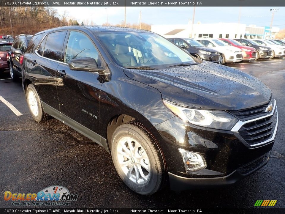 2020 Chevrolet Equinox LT AWD Mosaic Black Metallic / Jet Black Photo #6