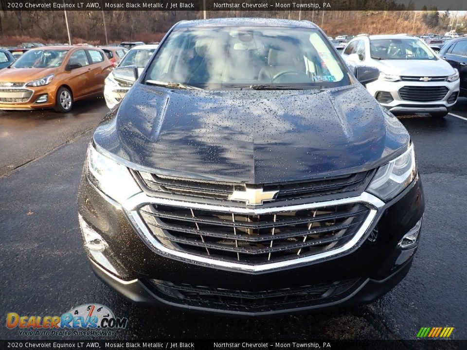 2020 Chevrolet Equinox LT AWD Mosaic Black Metallic / Jet Black Photo #7