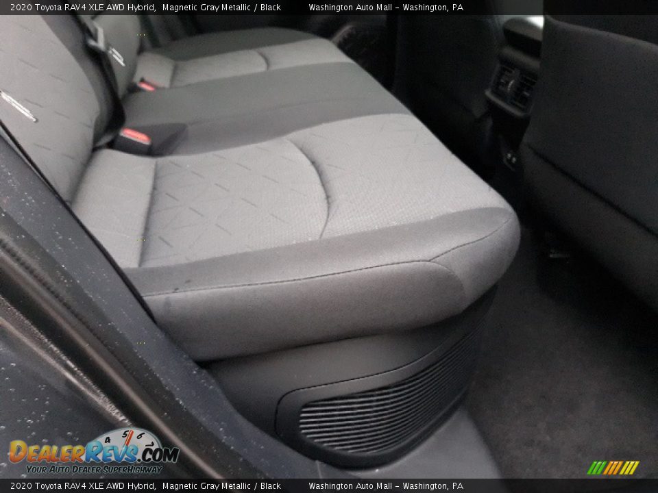 2020 Toyota RAV4 XLE AWD Hybrid Magnetic Gray Metallic / Black Photo #36